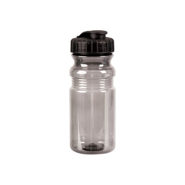 USA Made 20oz Translucent Sport Water Bottle With Snap Cap Thumbnail